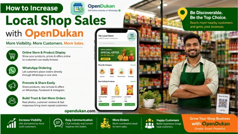 How to Increase Local Shop Sales