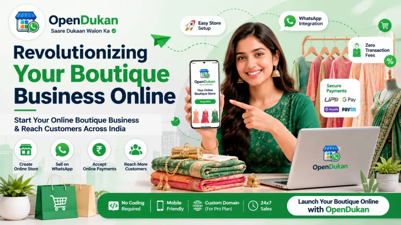 Start an Online Boutique Business in India